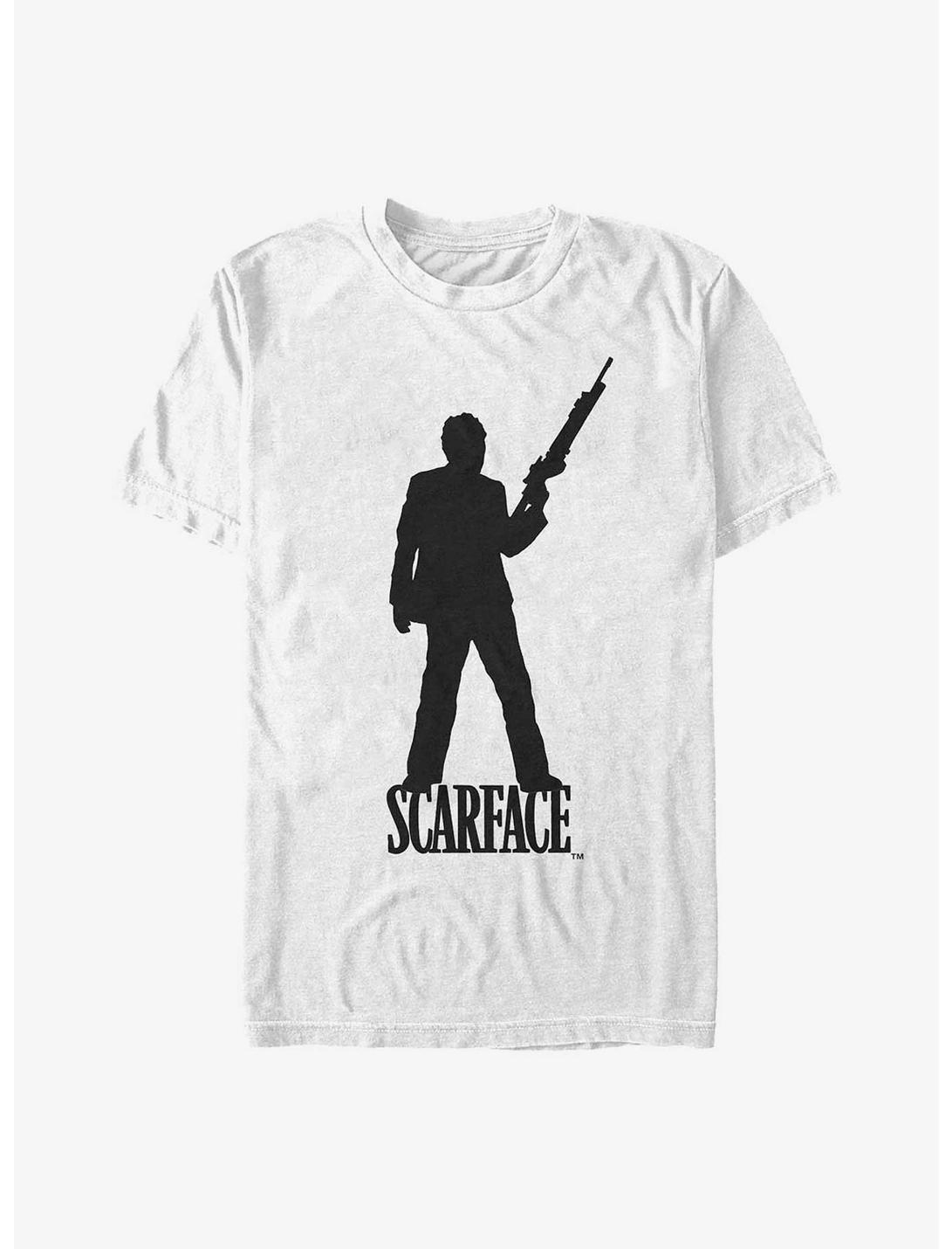Scarface Guns Up T-Shirt, WHITE, hi-res