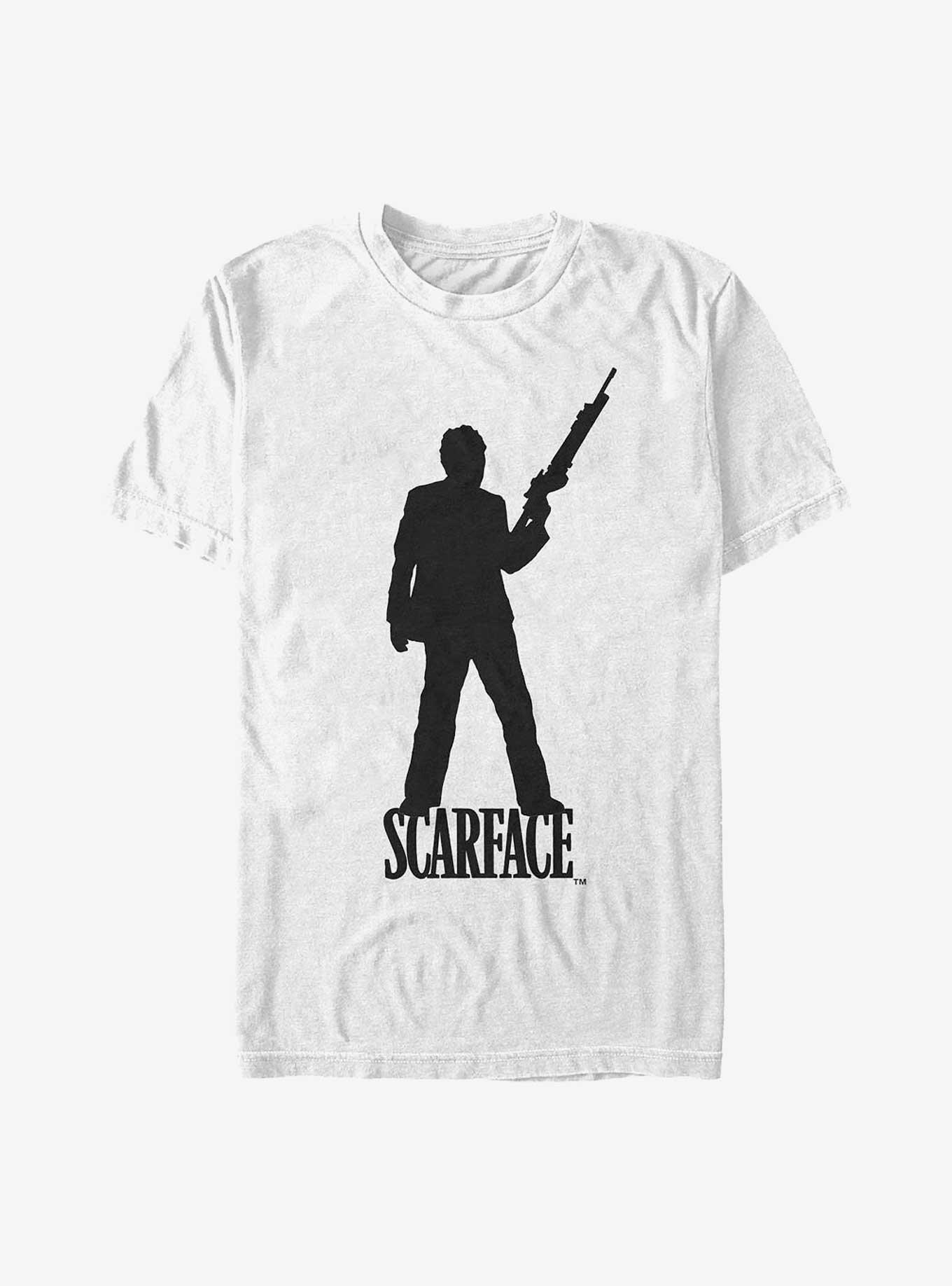 Scarface Guns Up T-Shirt, WHITE, hi-res