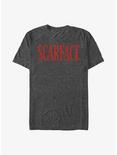 Scarface Logo T-Shirt, CHAR HTR, hi-res
