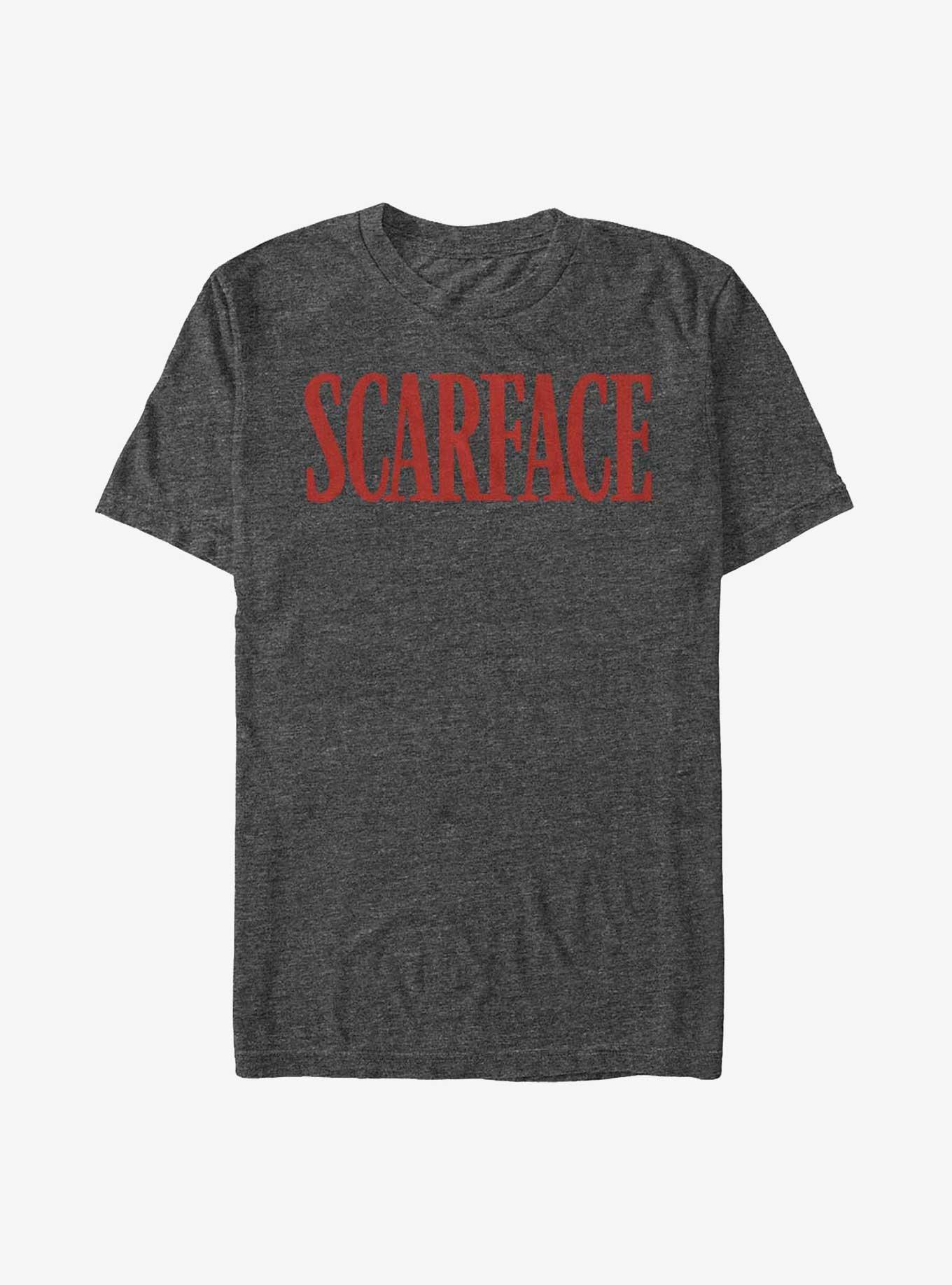 Scarface Logo T-Shirt, CHAR HTR, hi-res