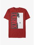 Scarface Poster Art T-Shirt, RED, hi-res
