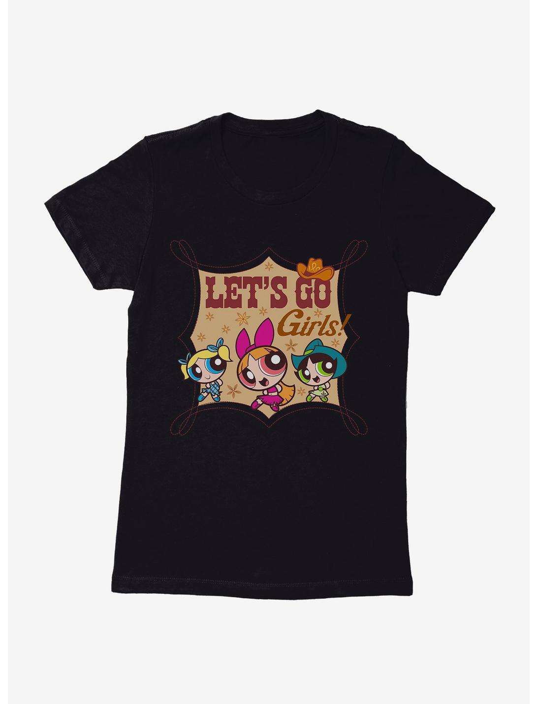 Powerpuff Girls Lets Go Girls Womens T-Shirt, , hi-res