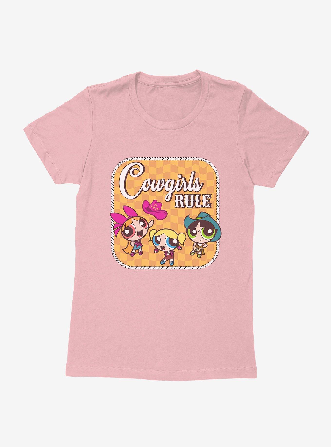 Powerpuff Girls Cowgirls Rule Womens T-Shirt, , hi-res