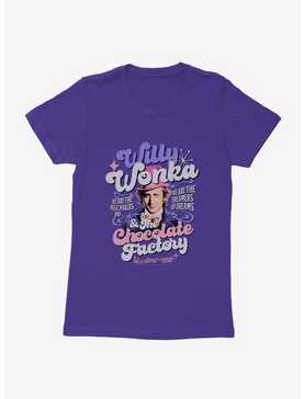 Willy Wonka And The Chocolate Factory We Are The Dreamers Of Dreams Womens T-Shirt, , hi-res