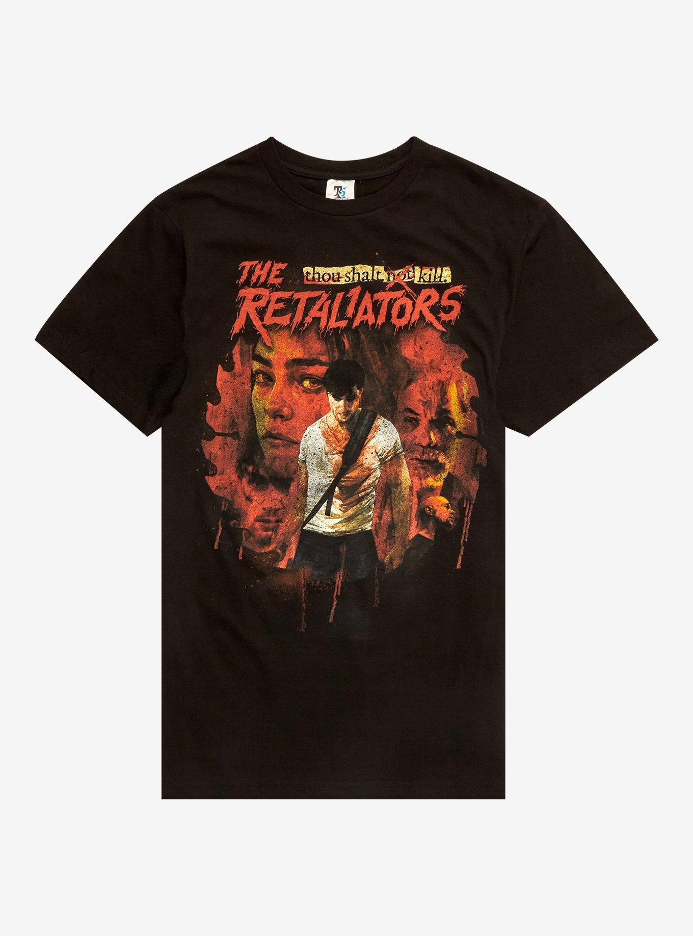 The Retaliators Poster T-Shirt, BLACK, hi-res