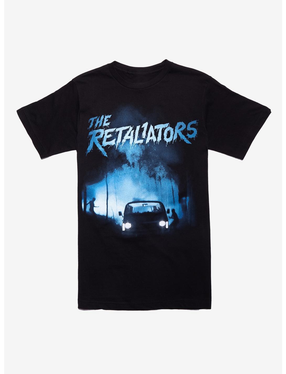 The Retaliators Van Scene T-Shirt, BLACK, hi-res