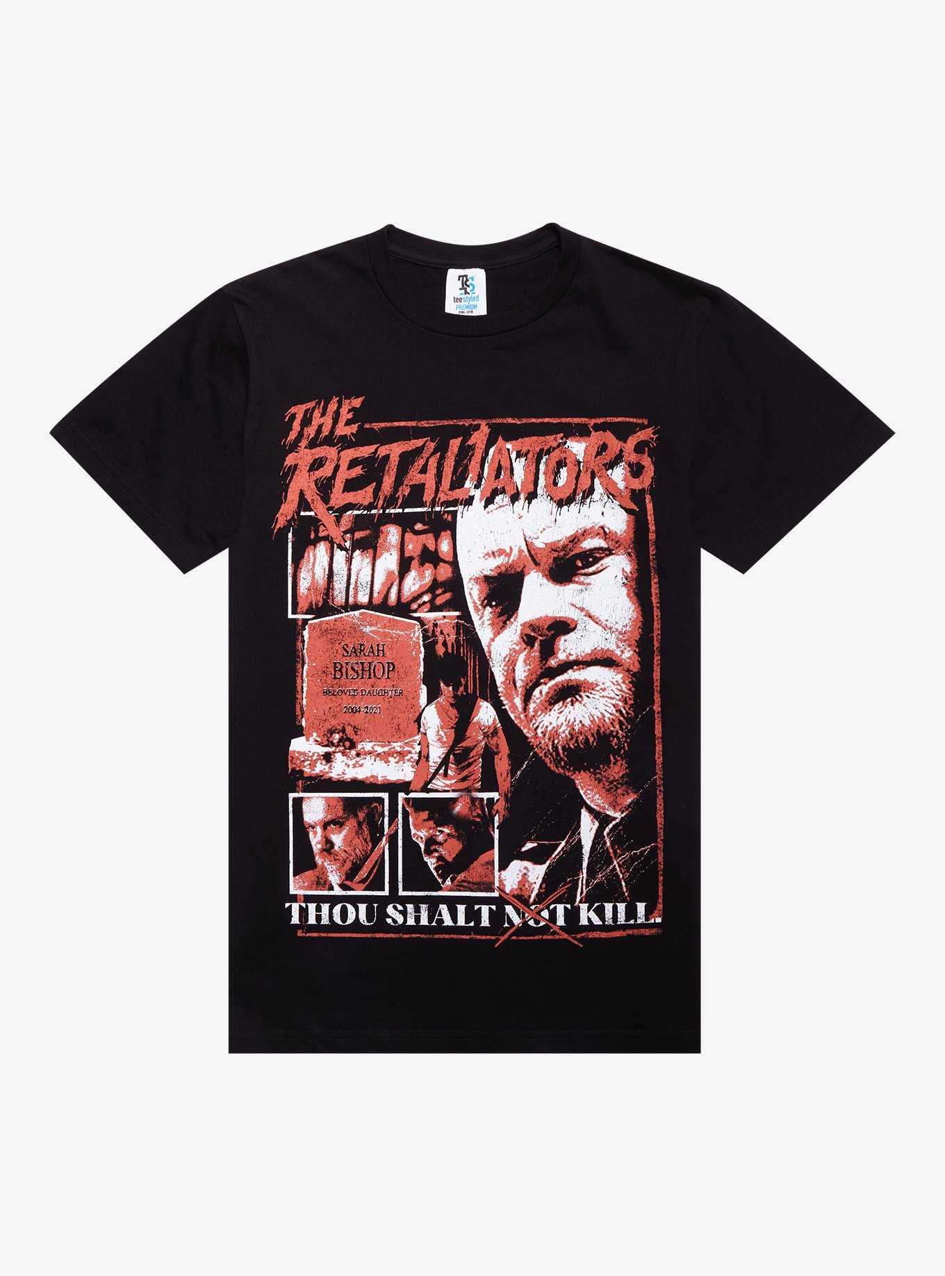 The Retaliators Character Collage T-Shirt, , hi-res