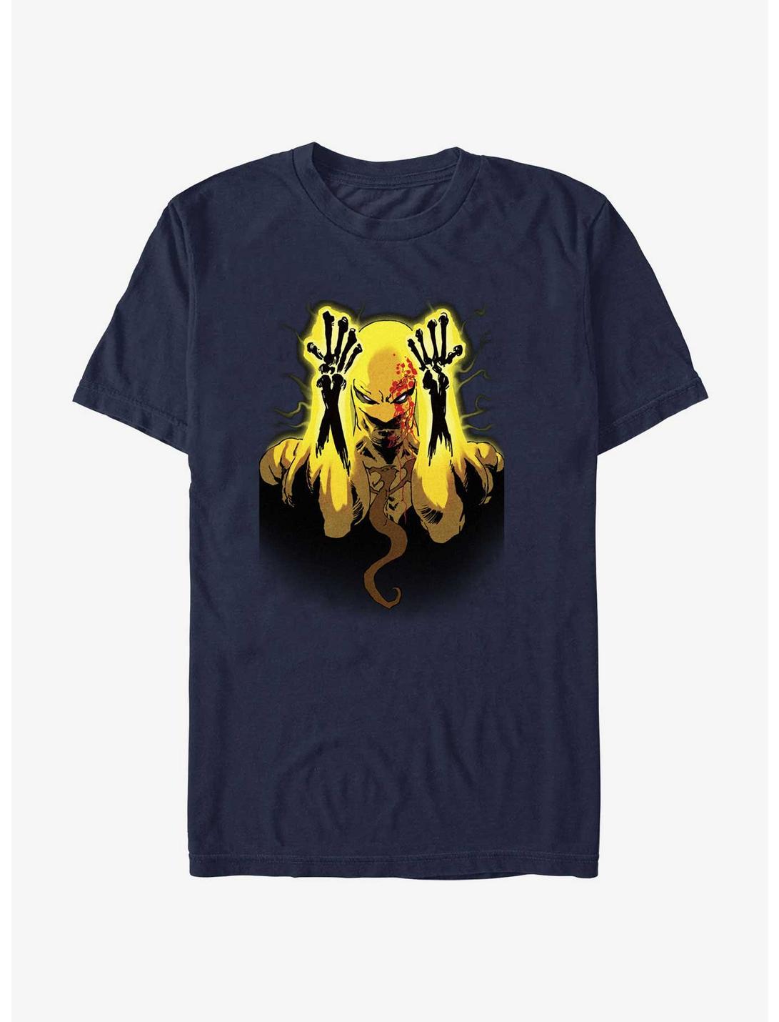 Marvel Iron Fist Doom Fists T-Shirt, NAVY, hi-res
