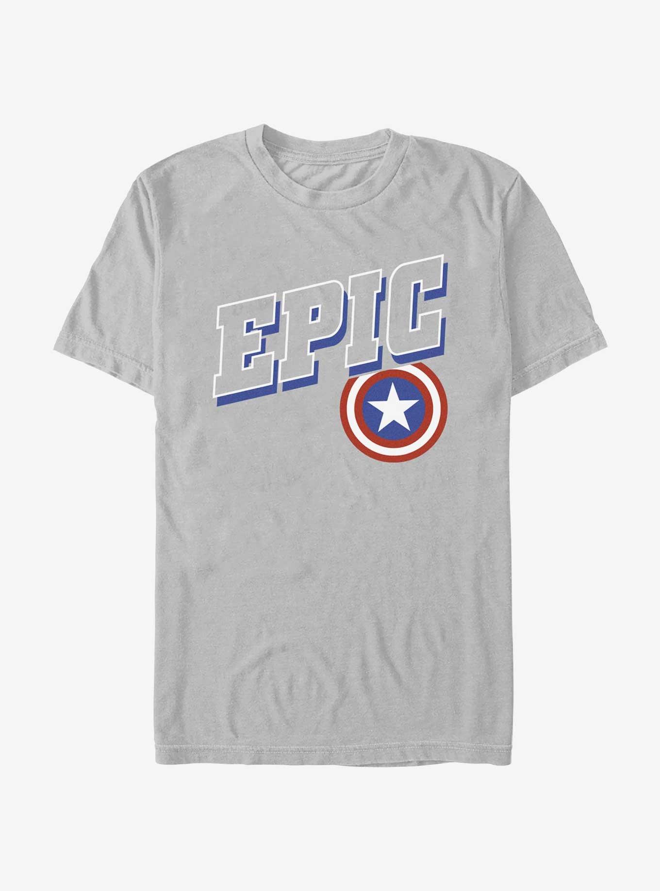 Marvel Captain America Epic Shield T-Shirt