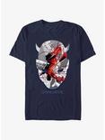 Marvel Daredevil Face Mask T-Shirt, NAVY, hi-res