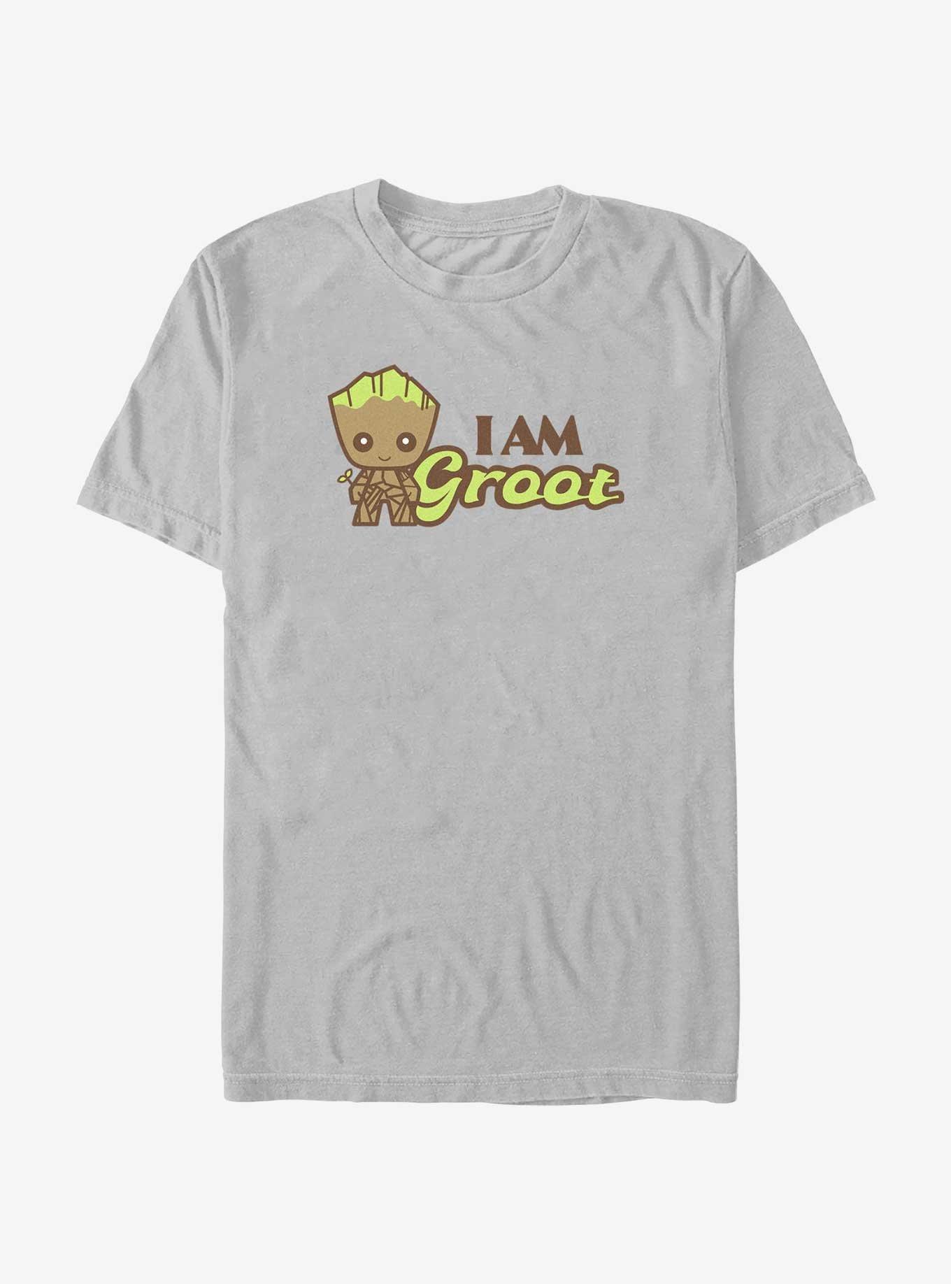 Marvel Guardians of the Galaxy Groot In Bloom T-Shirt, SILVER, hi-res