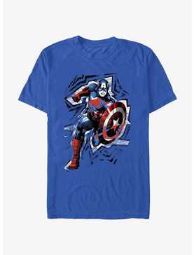Marvel Captain America Half Toned Captain T-Shirt, , hi-res