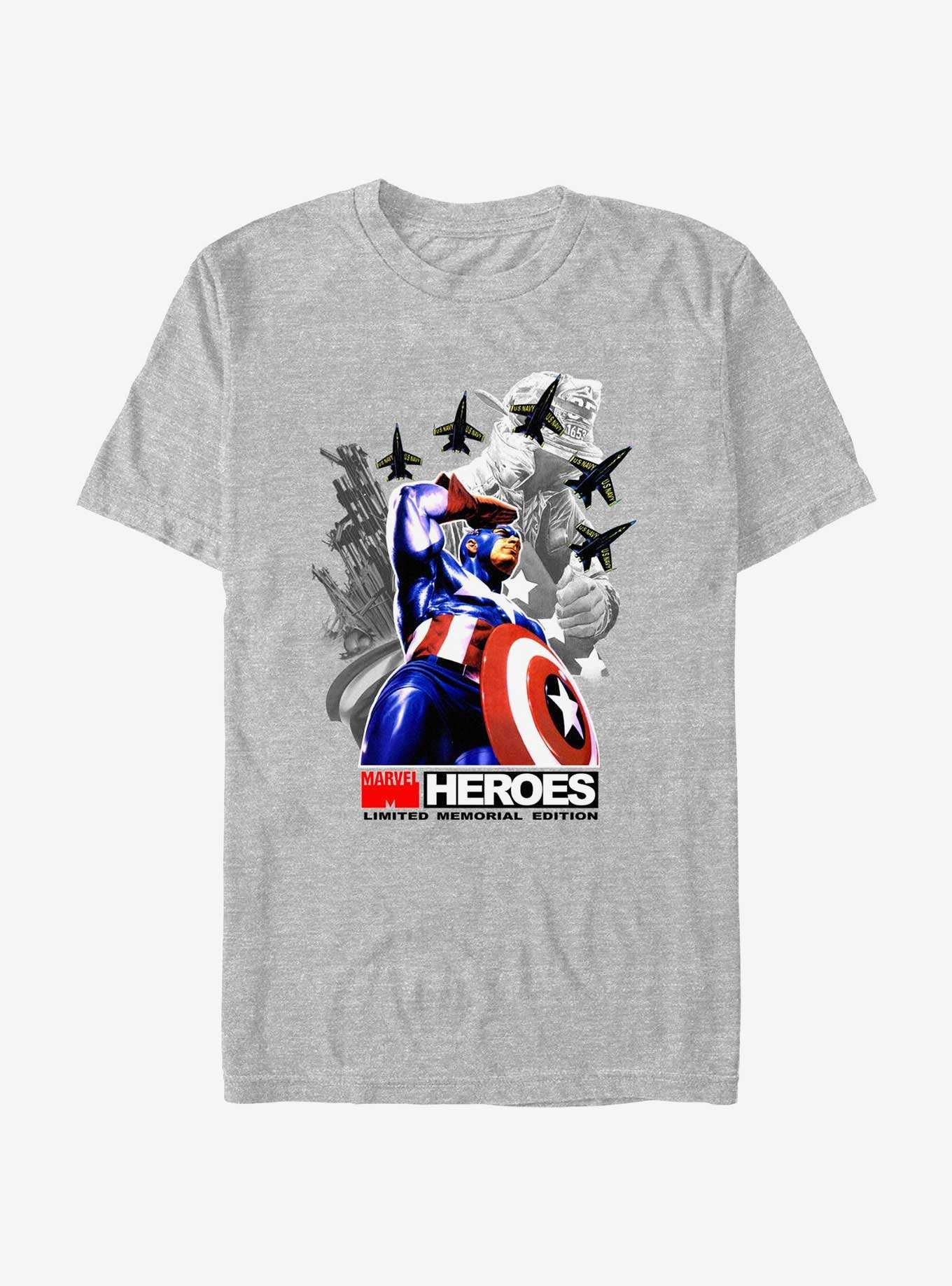 Marvel Captain America Heroes T-Shirt, , hi-res