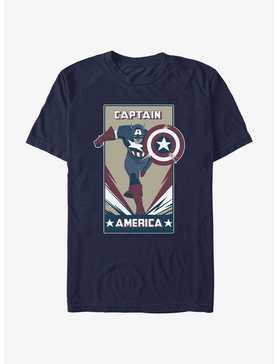 Marvel Captain America Deco Captain T-Shirt, , hi-res