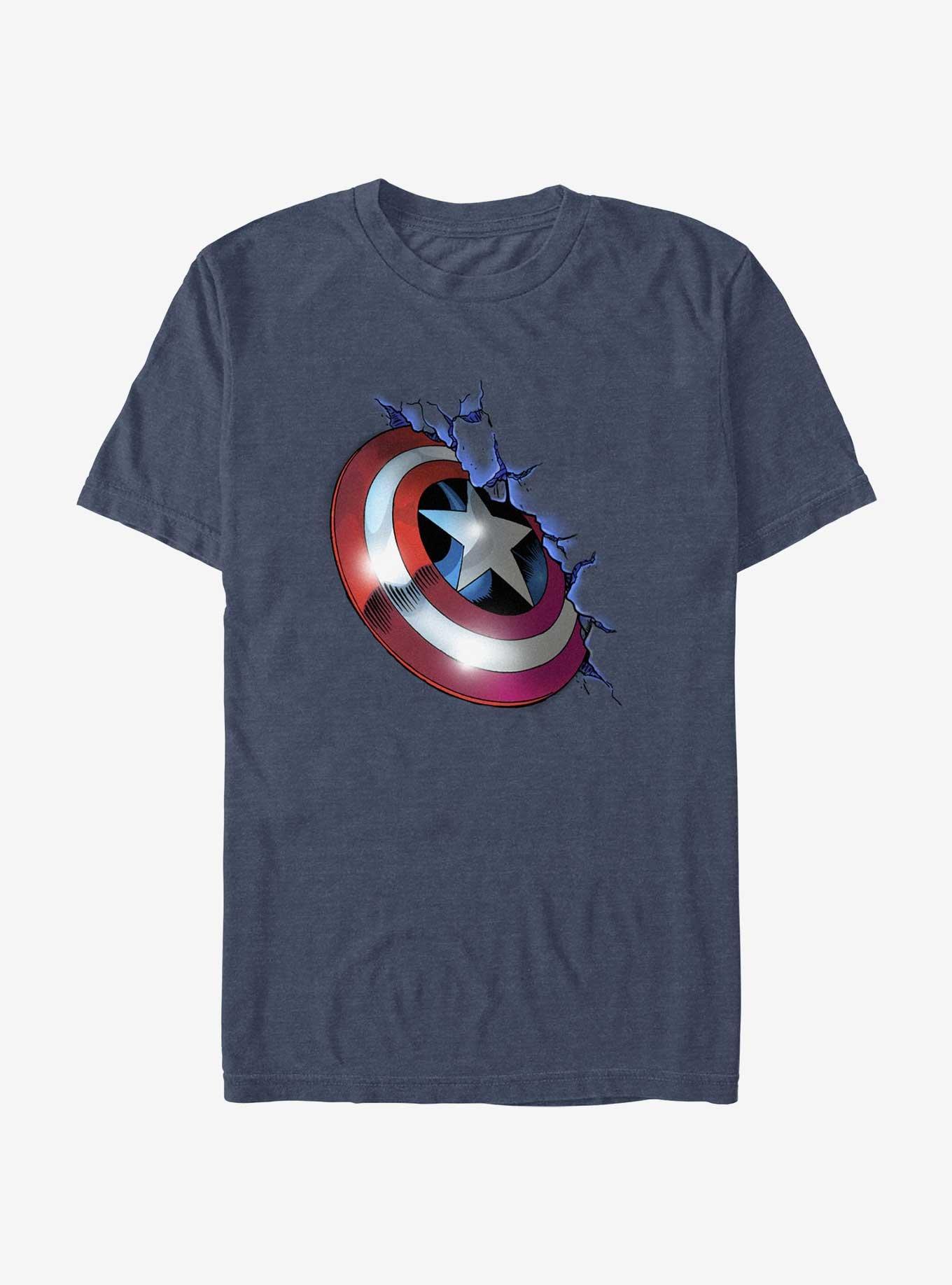 Marvel Captain America Invincible Patriot T-Shirt, , hi-res