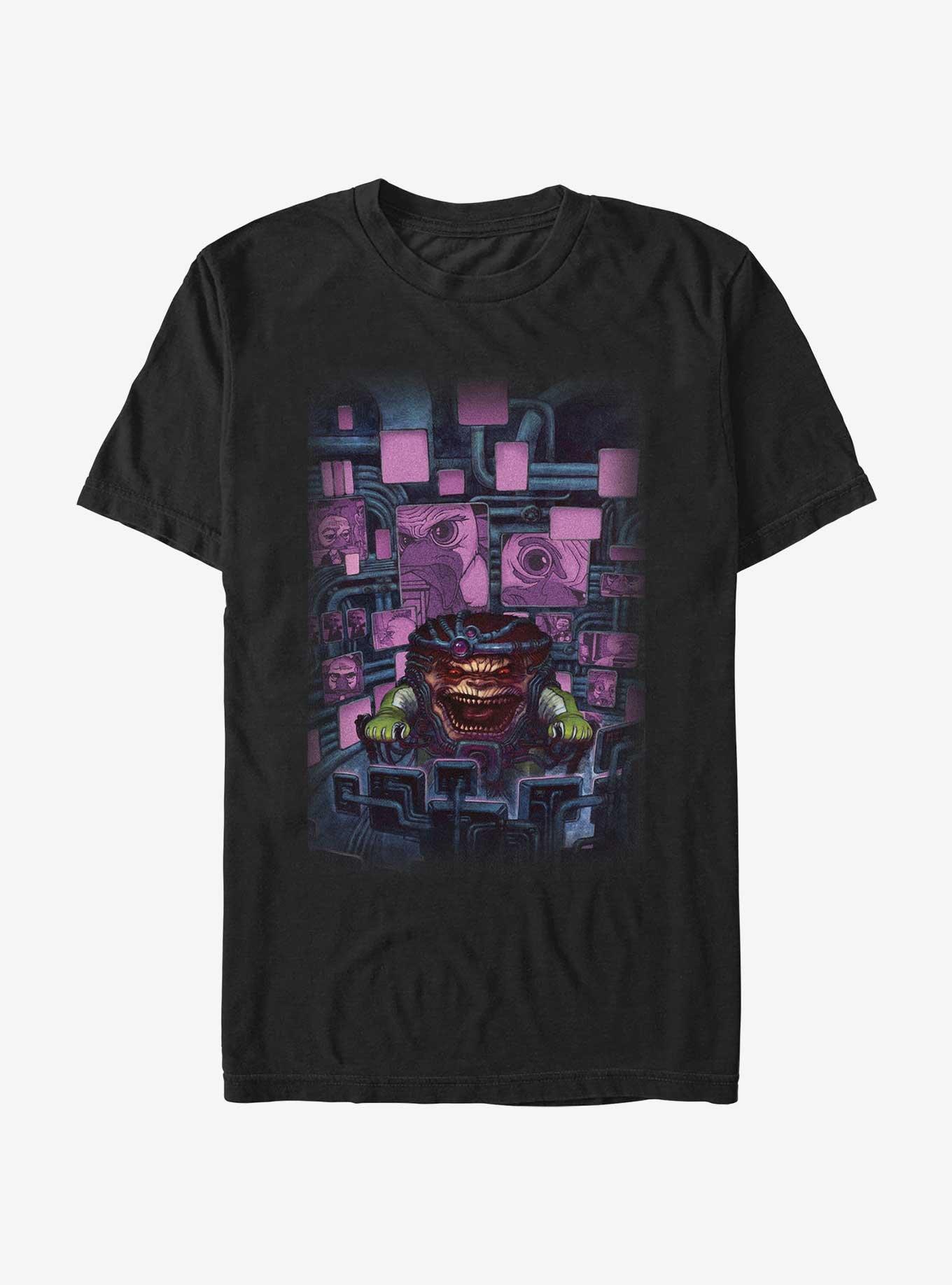 Marvel Modok Screens T-Shirt, BLACK, hi-res