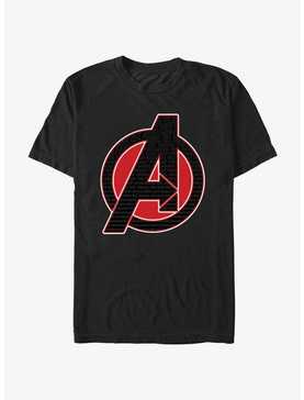 Marvel Avengers Red Logo T-Shirt, , hi-res