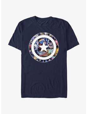 Marvel Captain America Comic Shield T-Shirt, , hi-res