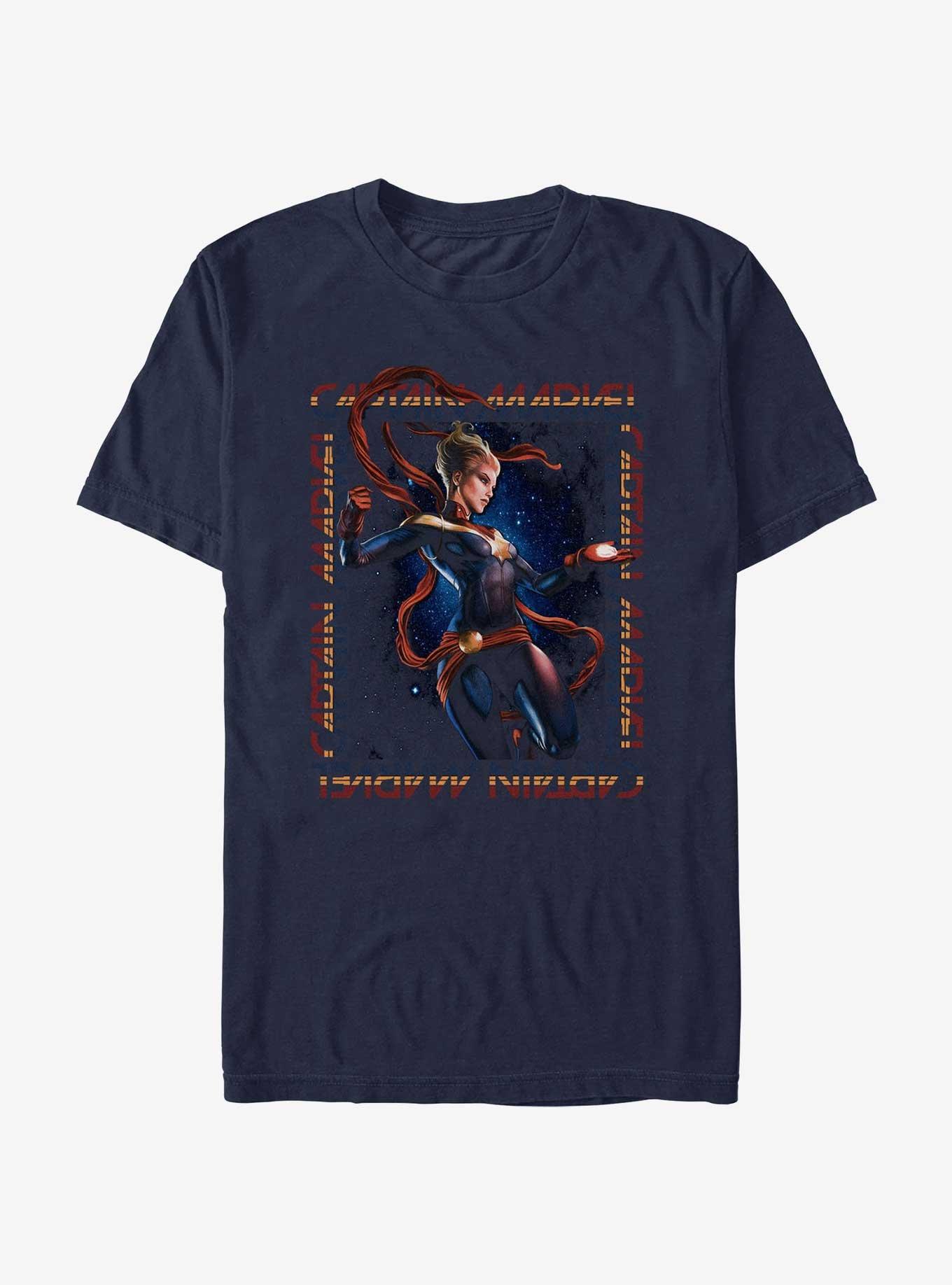 Marvel Captain Marvel Marvel Flex T-Shirt, NAVY, hi-res