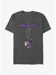 Marvel Hawkeye Arrow Burst T-Shirt, CHAR HTR, hi-res
