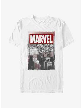Marvel Cityscape Poster T-Shirt, , hi-res
