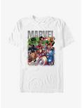 Marvel Avengers Classic Team Huddle T-Shirt, WHITE, hi-res