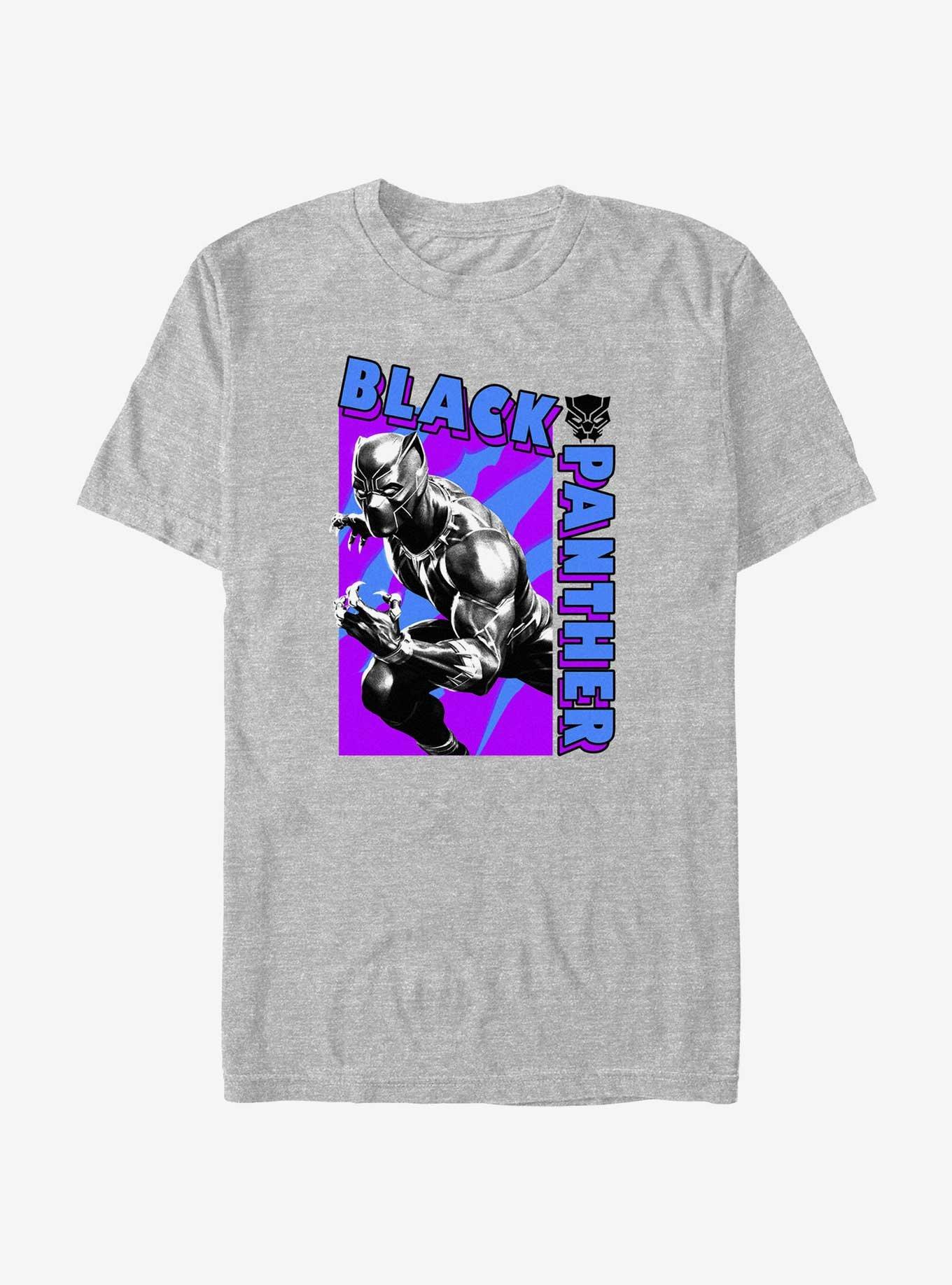 Marvel Black Panther Warrior Dash T-Shirt, ATH HTR, hi-res