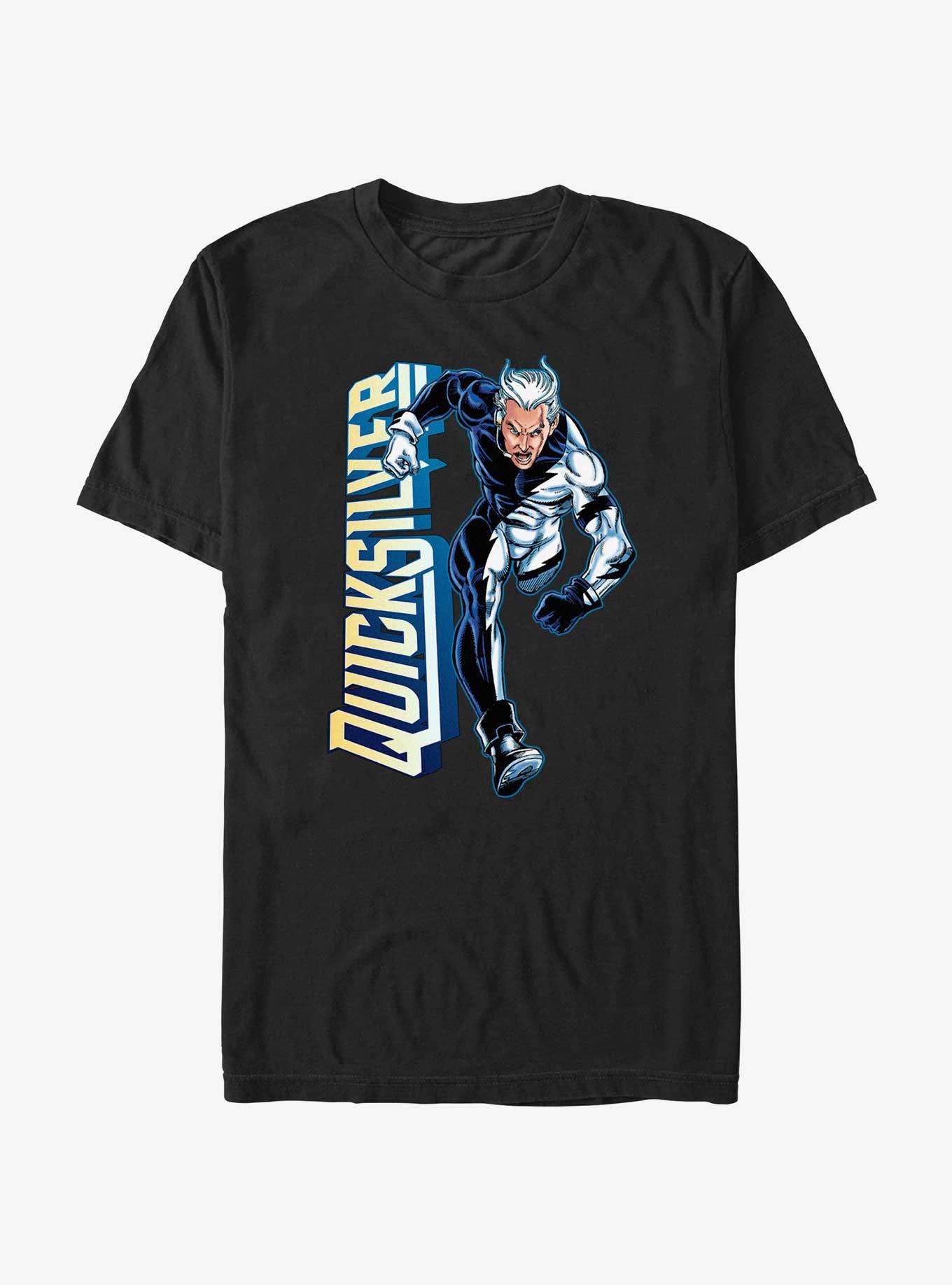 Marvel Fantastic Four Quicksilver Run T-Shirt, BLACK, hi-res