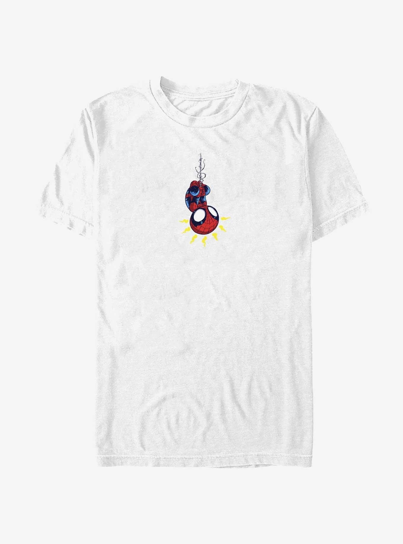 Marvel Spider-Man Chibi Web Crawler T-Shirt, WHITE, hi-res