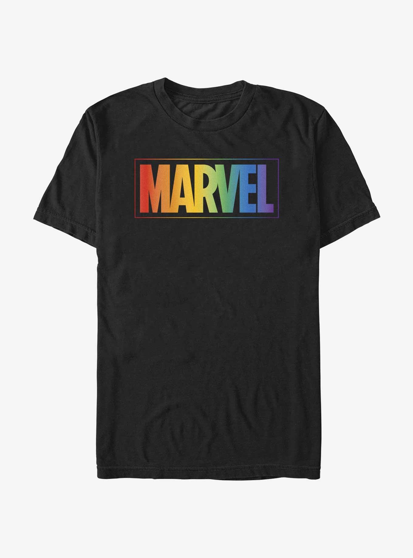 Marvel Rainbow Logo T-Shirt