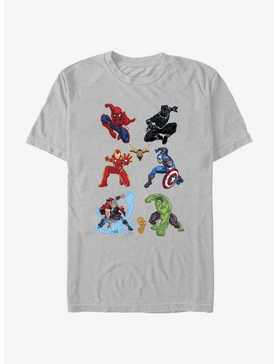 Marvel Avengers Action Grid T-Shirt, , hi-res