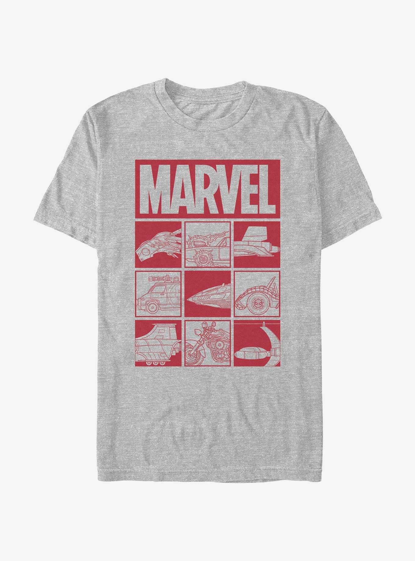 Marvel Vehicle Boxes T-Shirt, , hi-res
