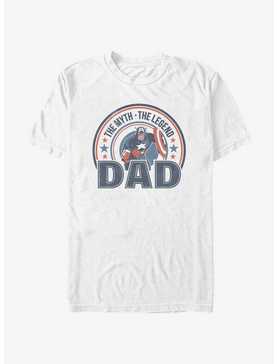 Marvel Captain America Myth Legend Dad T-Shirt, , hi-res