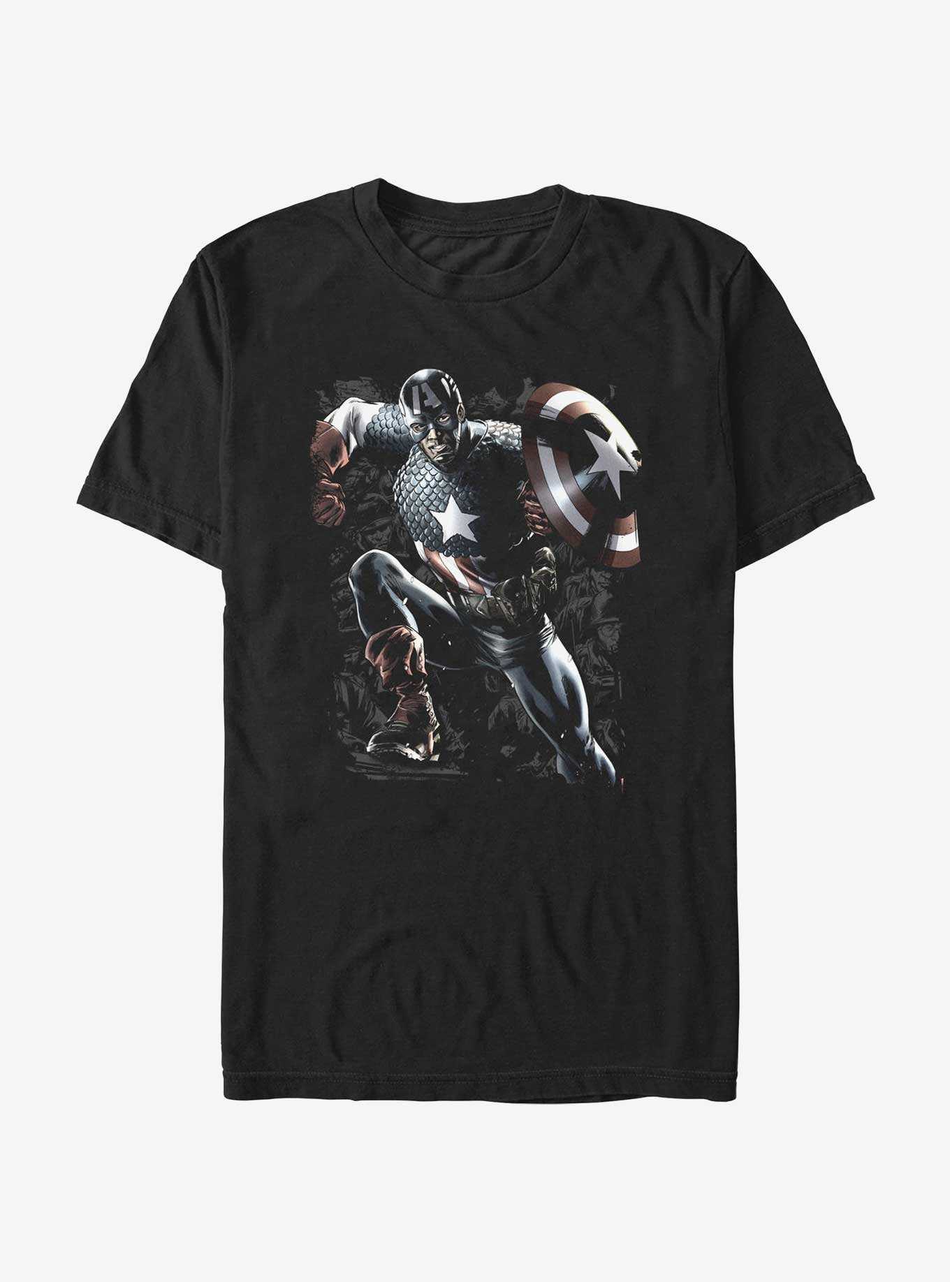 Marvel Captain America Normandy Invasion T-Shirt, , hi-res