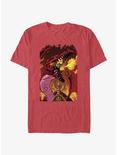 Marvel Iron Fist Red Dragon T-Shirt, RED HTR, hi-res