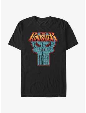 Marvel The Punisher Retro Skull T-Shirt, , hi-res