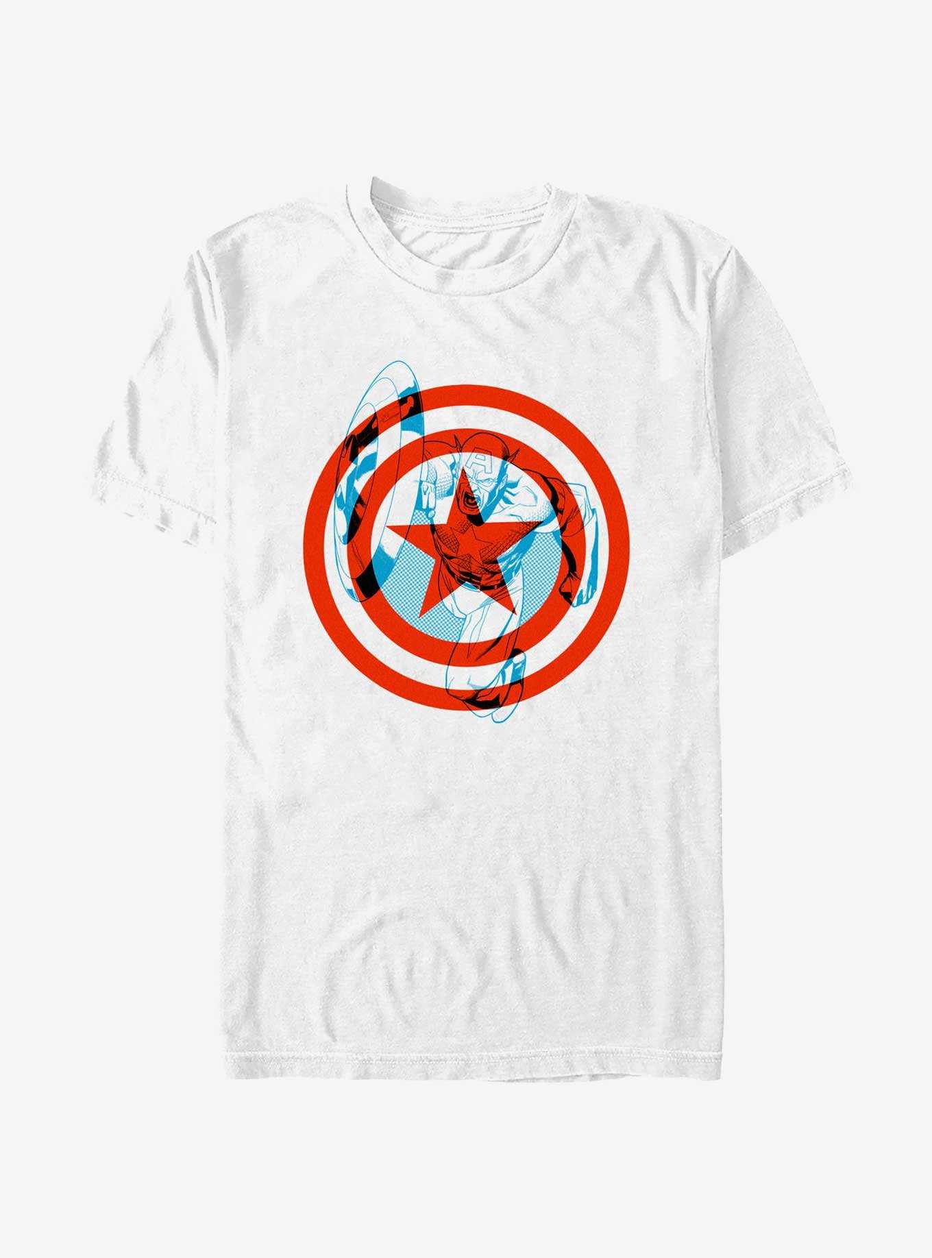 Marvel Captain America Shield Star T-Shirt, , hi-res