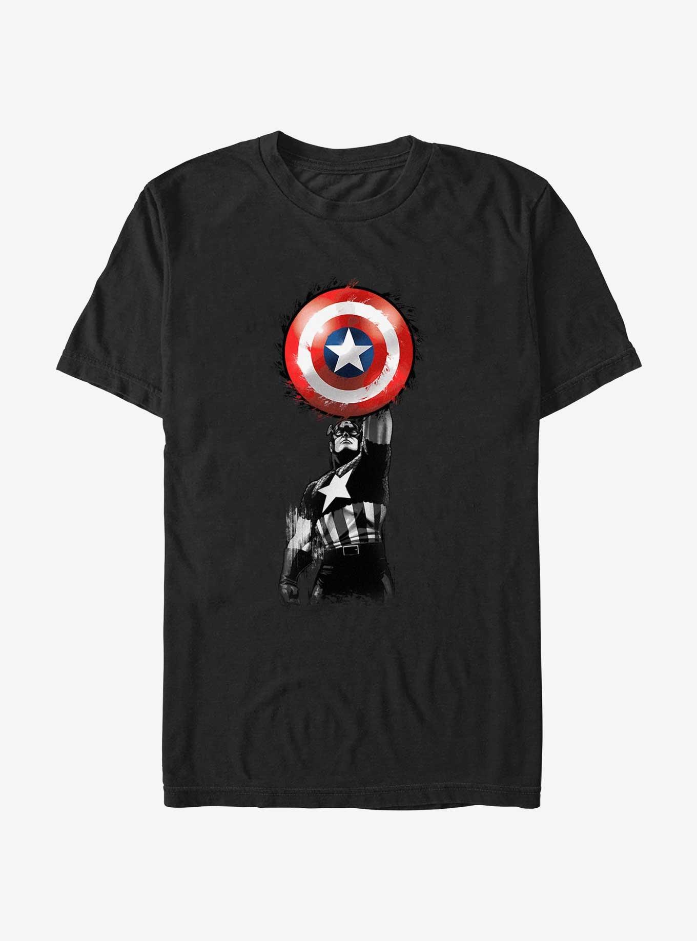 Marvel Captain America Shield Of Battle T-Shirt