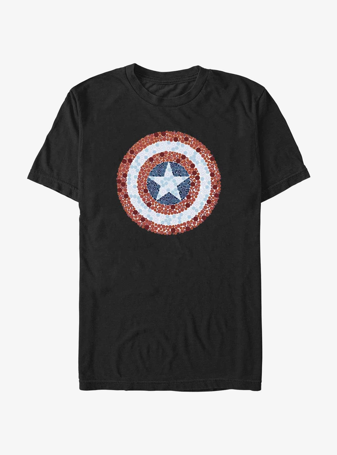 Marvel Captain America Shields Make Shield T-Shirt