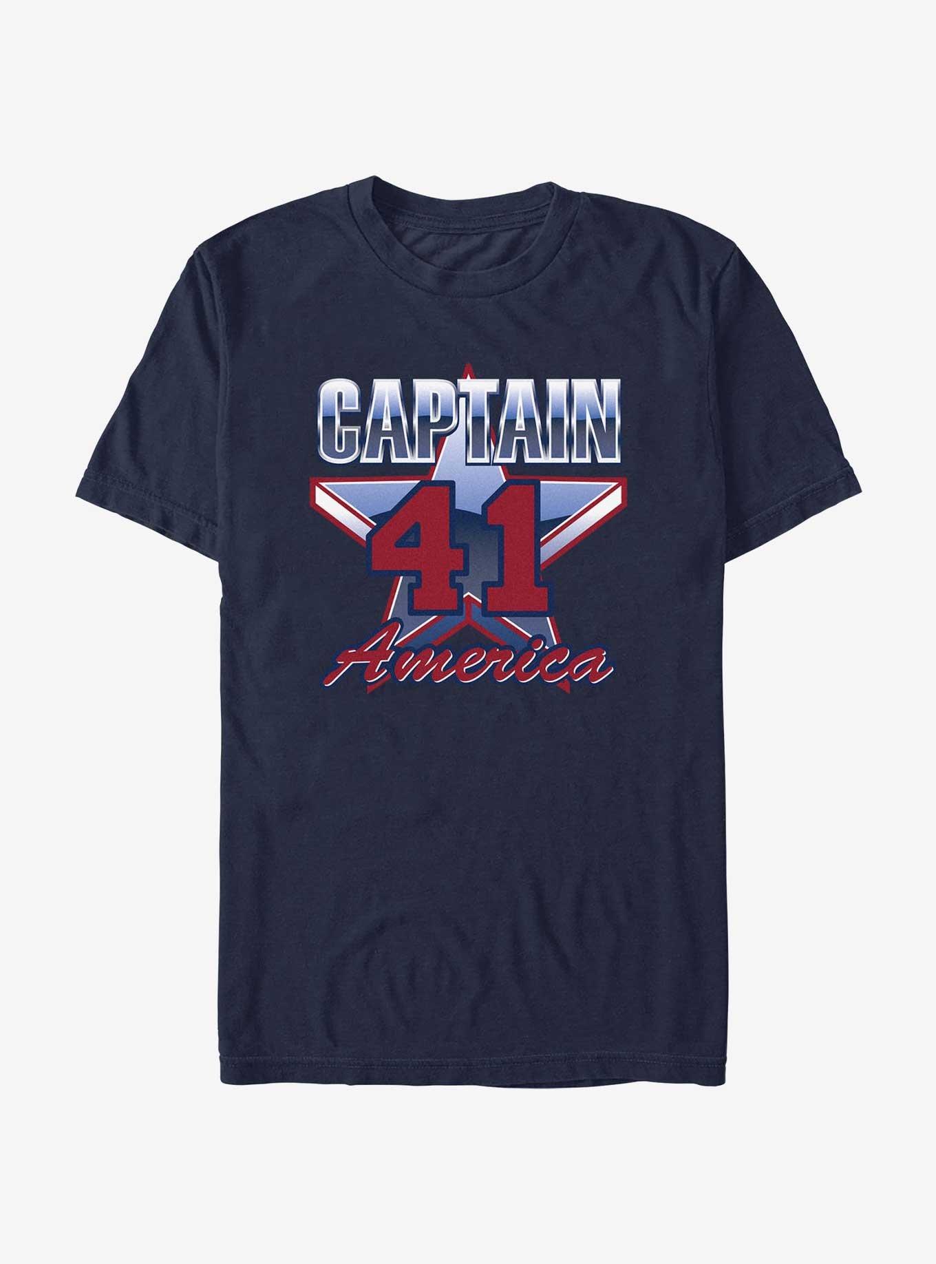 Marvel Captain America Star 41 T-Shirt, , hi-res