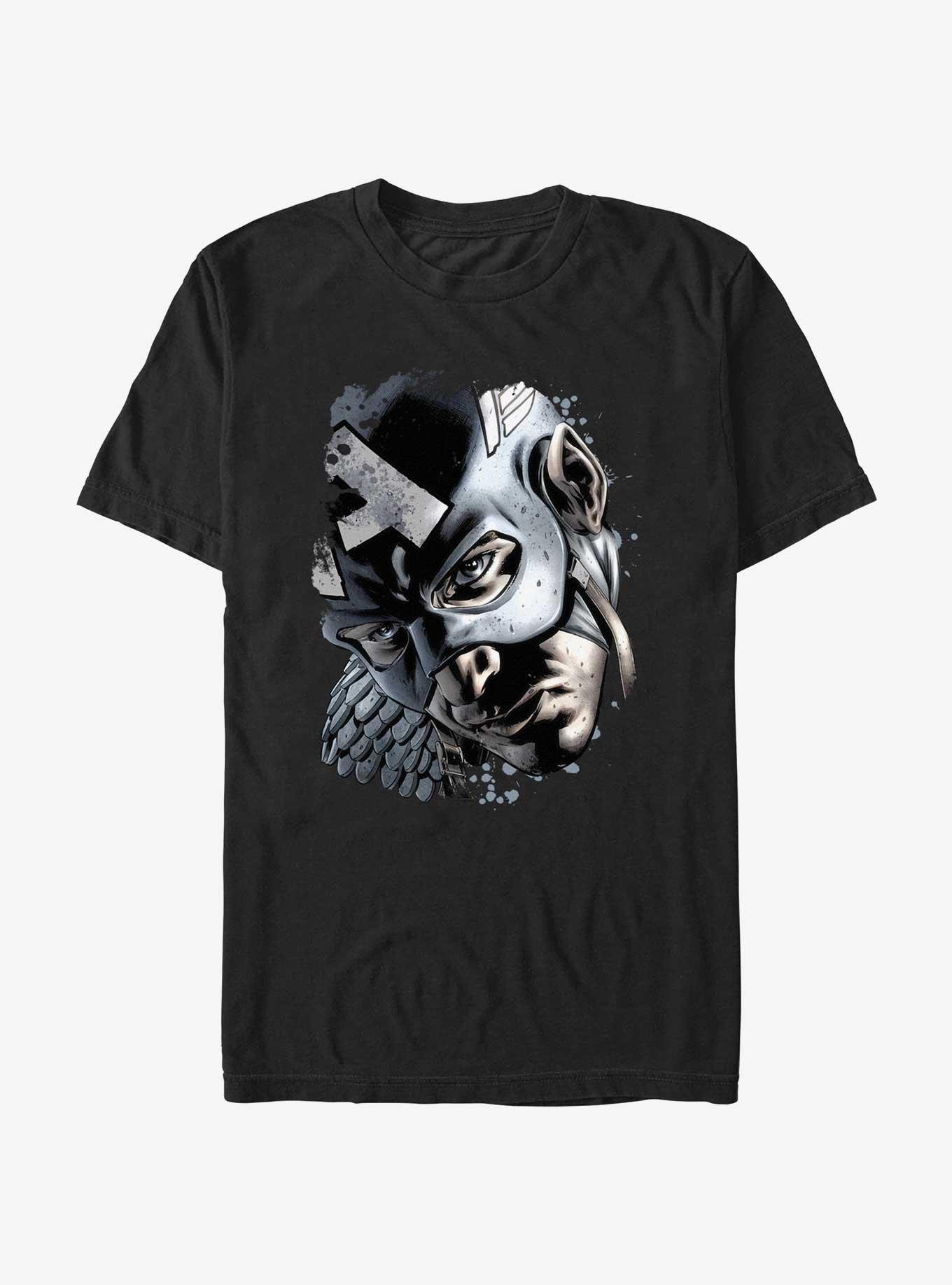 Marvel Captain America Silver Captain T-Shirt