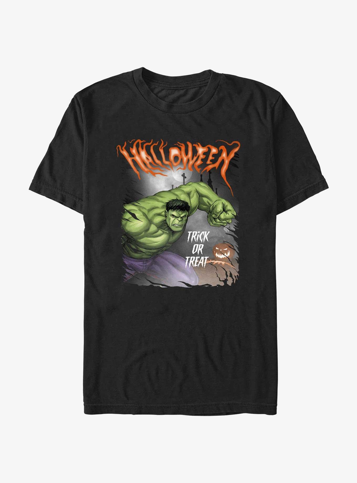 Marvel Hulk Halloween Smash Or Treat T-Shirt, BLACK, hi-res