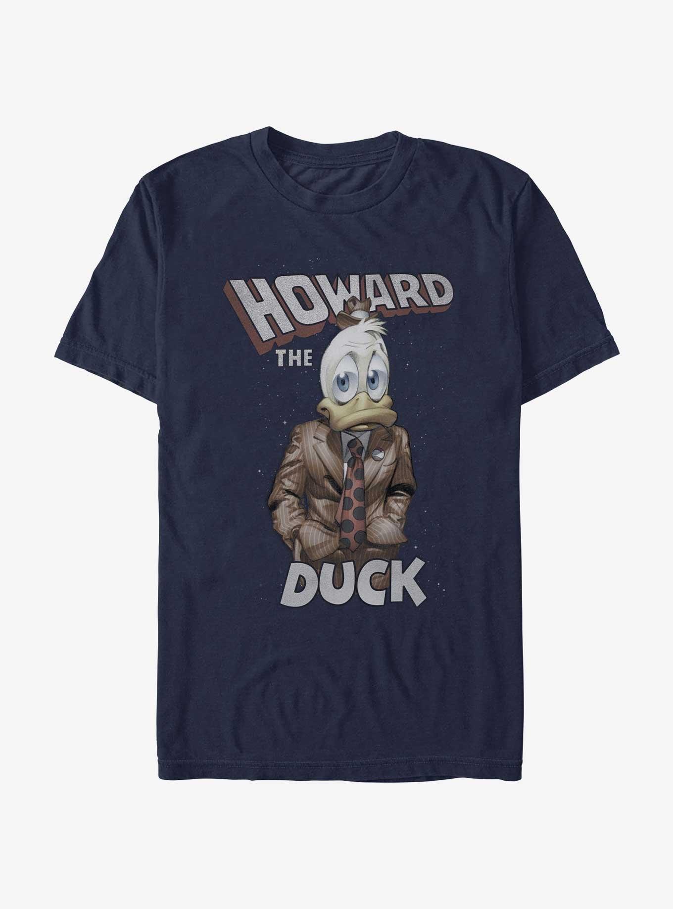 Marvel Howard the Duck Space Duck T-Shirt, NAVY, hi-res