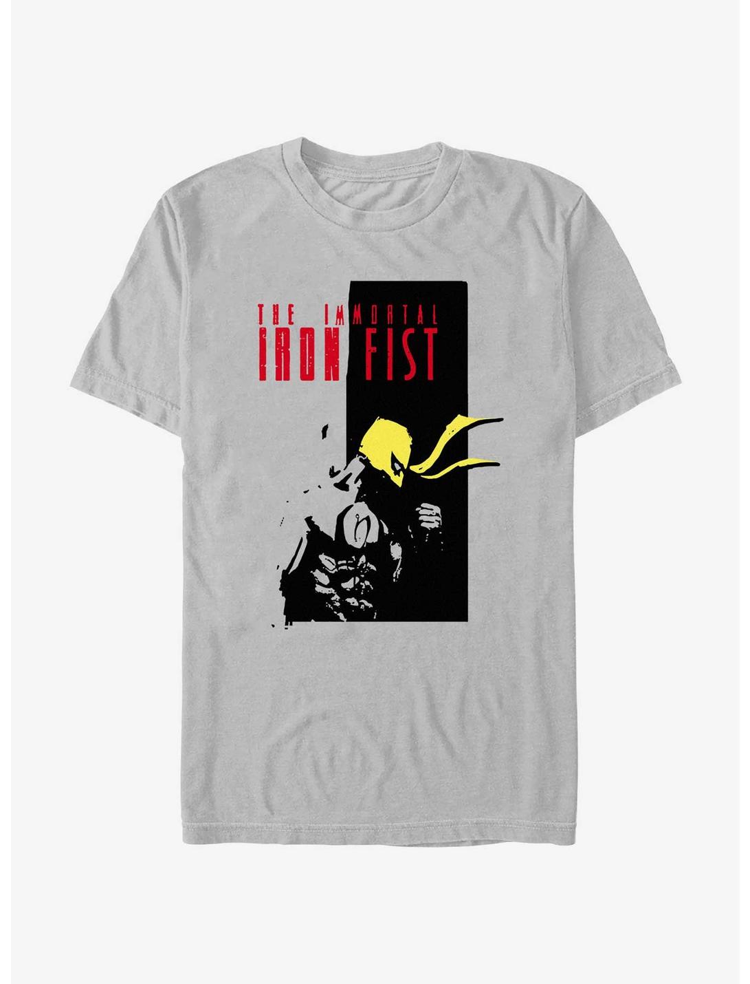 Marvel Iron Fist The Immortalist T-Shirt, SILVER, hi-res