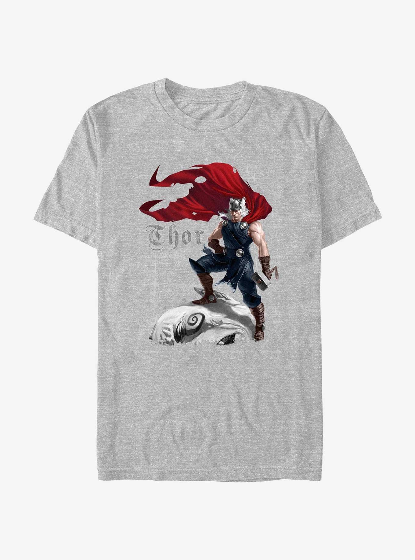 Marvel Thor The Wind T-Shirt, ATH HTR, hi-res