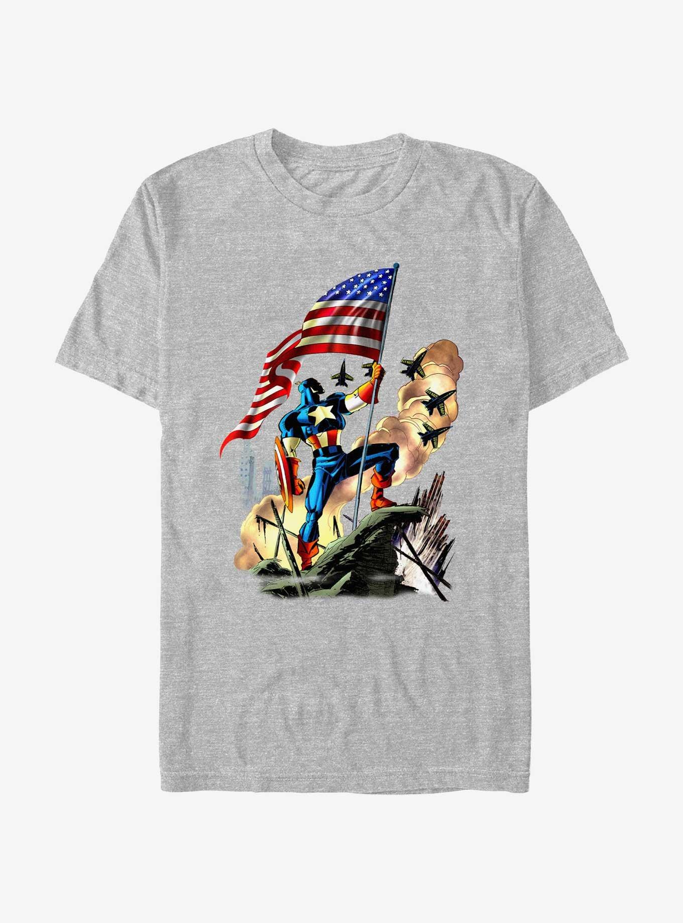 Marvel Captain America Our Heroes T-Shirt, , hi-res