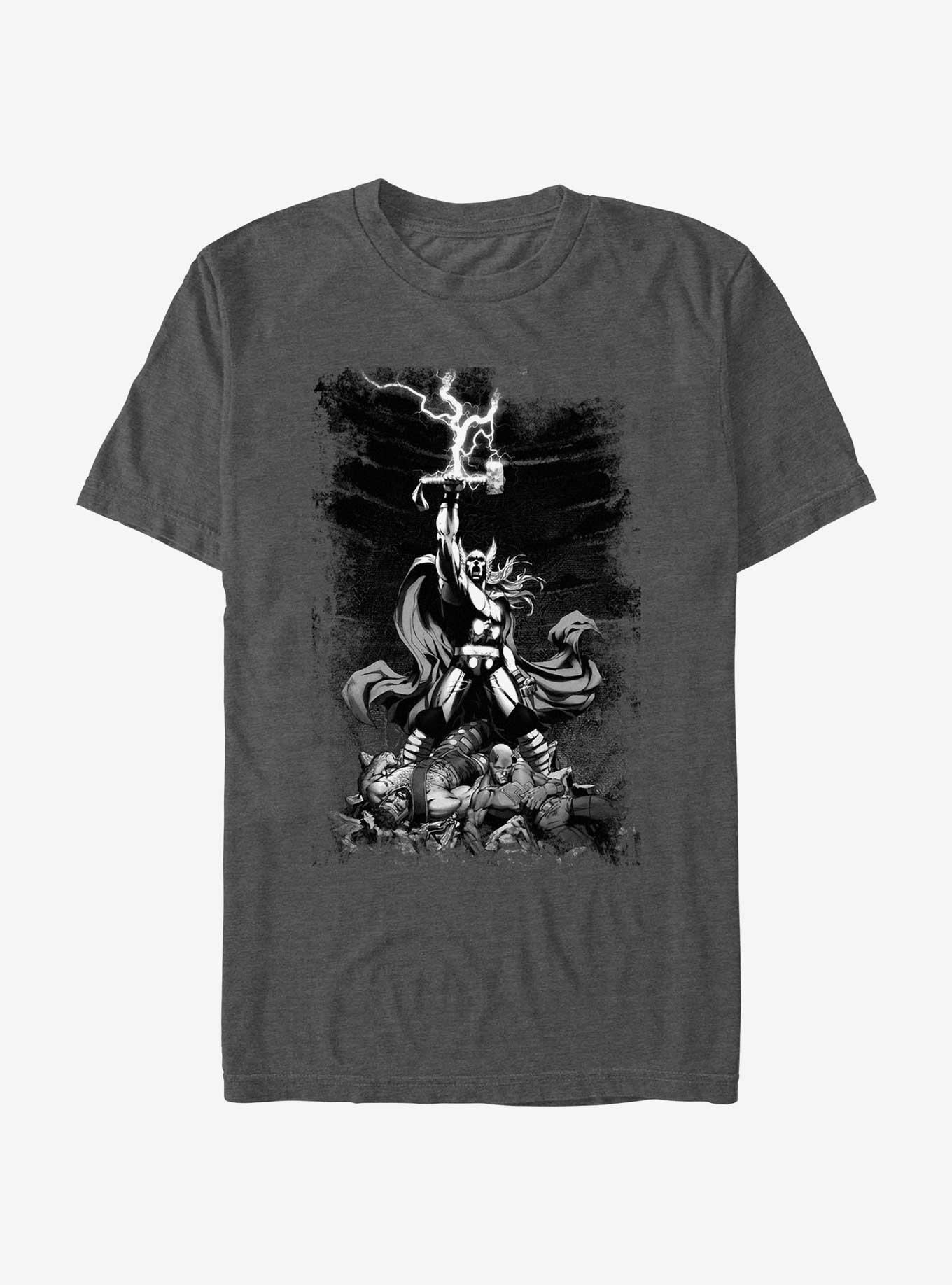 Marvel Thor God Of War T-Shirt, , hi-res