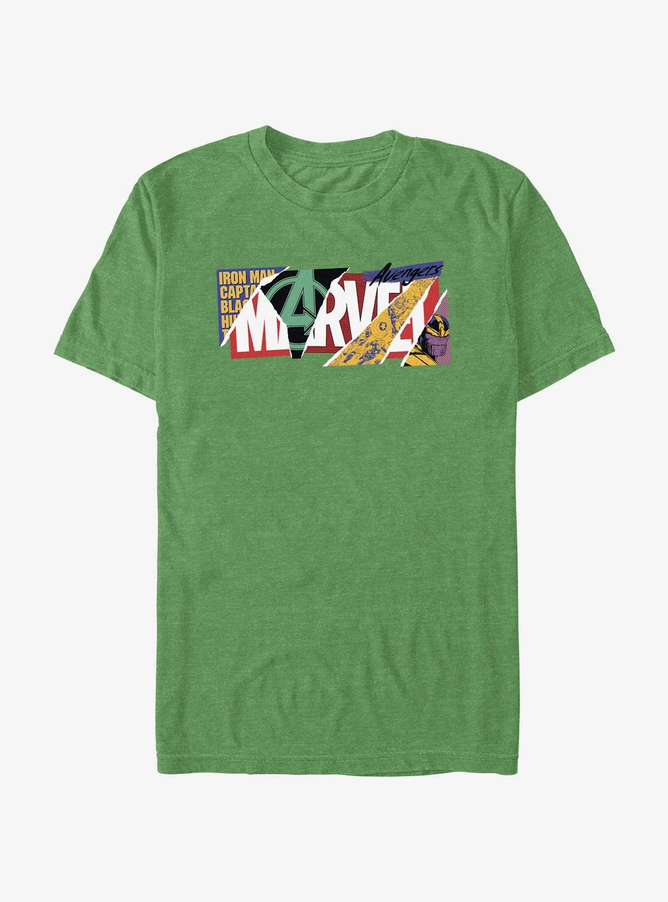 Marvel Torn Marvel Logo T-Shirt, , hi-res