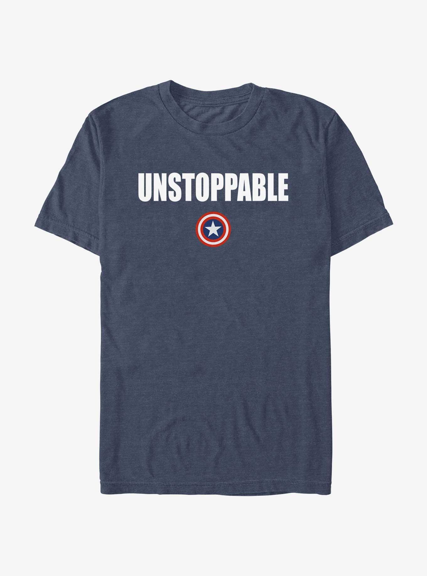Marvel Captain America Unstoppable Cap T-Shirt, , hi-res