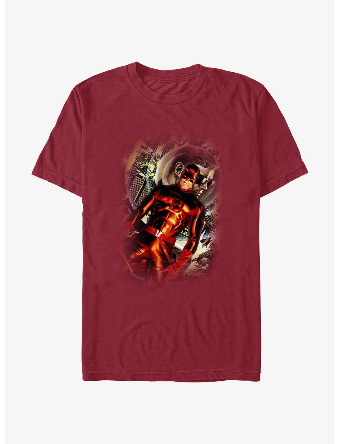 Marvel Daredevil Devilish Stance T-Shirt, CARDINAL, hi-res
